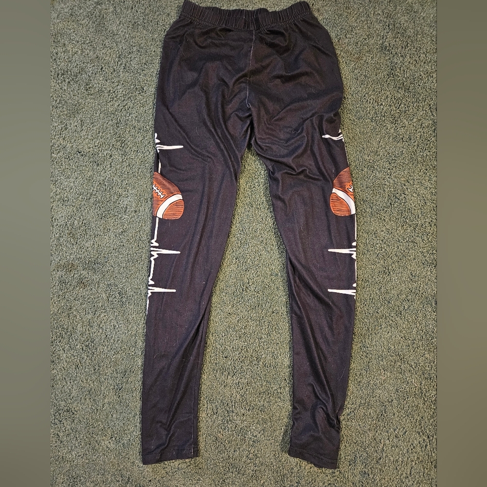 Black and Brown Graphic Leggings